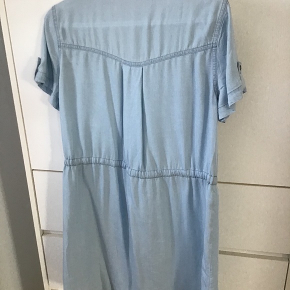 Point Zéro faded jean Tencel Dress - Picture 2 of 4